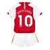 Billige Arsenal Emile Smith Rowe #10 Børnetøj Hjemmebanetrøje til baby 2023-24 Kortærmet (+ korte bukser)